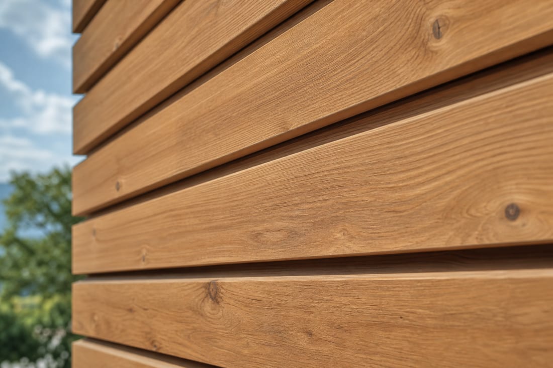 Exemple : bardage bois extérieur